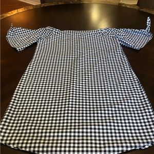 ANA short summer Dress black and white size S